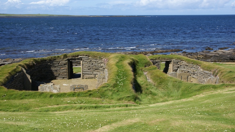Fun Aviation Fact: The World's Shortest Commercial Flight Lasts About 90 Seconds! 3 Knap of Howar on Papa Westray, one of Europe's oldest stone houses